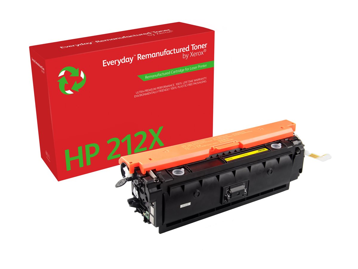 Everyday - Alto Rendimento - amarelo - compatível - cartucho de toner (opção para: HP 212X, HP W2122X) - programa de devolução Green World Alliance