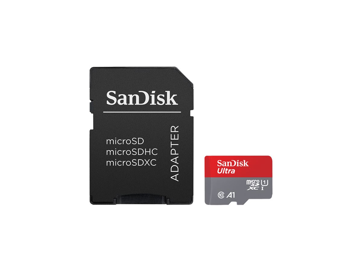 SanDisk Ultra - Cartão de memória flash (adaptador microSDHC a SD Incluído) - 32 GB - A1 / UHS-I U1 / Class10 - microSDHC UHS-I - Image 2