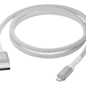 dbramante1928 re-charge - Cabo Lightning - USB macho para Lightning macho - 1.2 m - cabo entrançado, 100% plástico reciclado