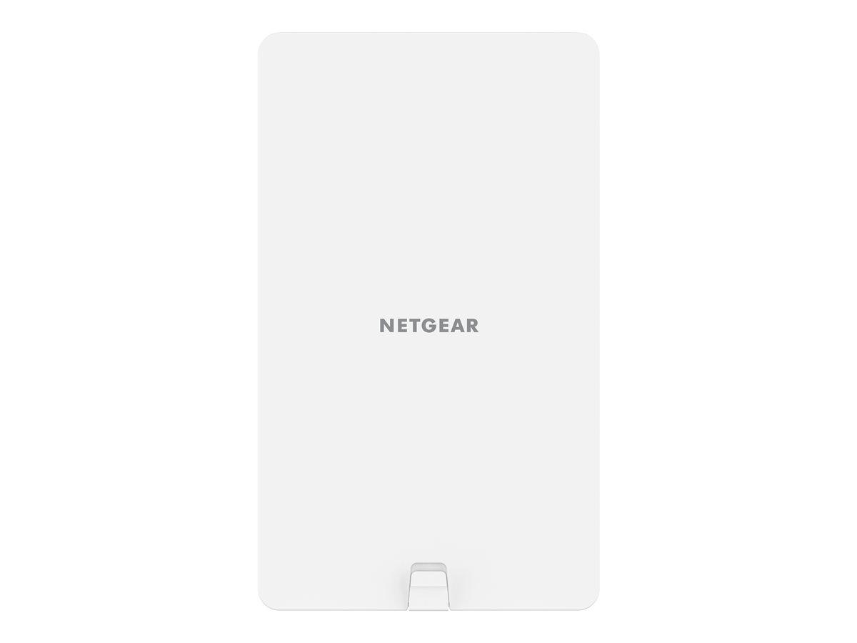 NETGEAR Insight WAX608Y - Ponto de acesso sem fios - AX1800, dual-band, outdoor, with multi-gig PoE - com 4 years ProSupport - Wi-Fi 6 - 2.4 GHz, 5 GHz - gerido através da cloud
