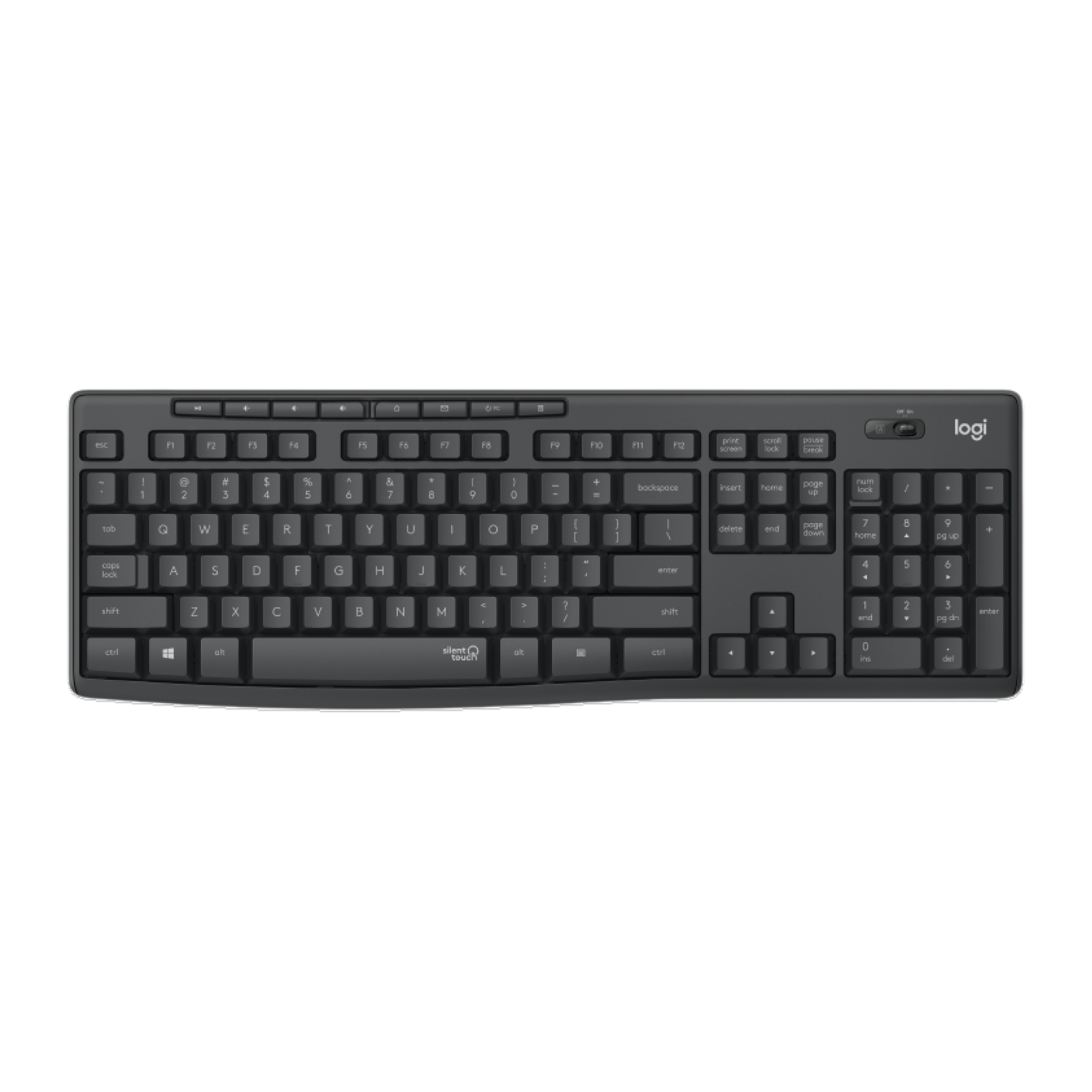 Logitech MK295 Silent - Conjunto de teclado e rato - sem fios - 2.4 GHz - QWERTZ - Image 5