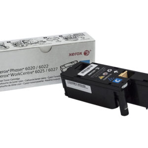 Xerox WorkCentre 6027 - Azul cyan - original - cartucho de toner - para Phaser 6020V_BI, 6022/NI, 6022V_NI, WorkCentre 6025V_BI, 6027/NI, 6027V_NI