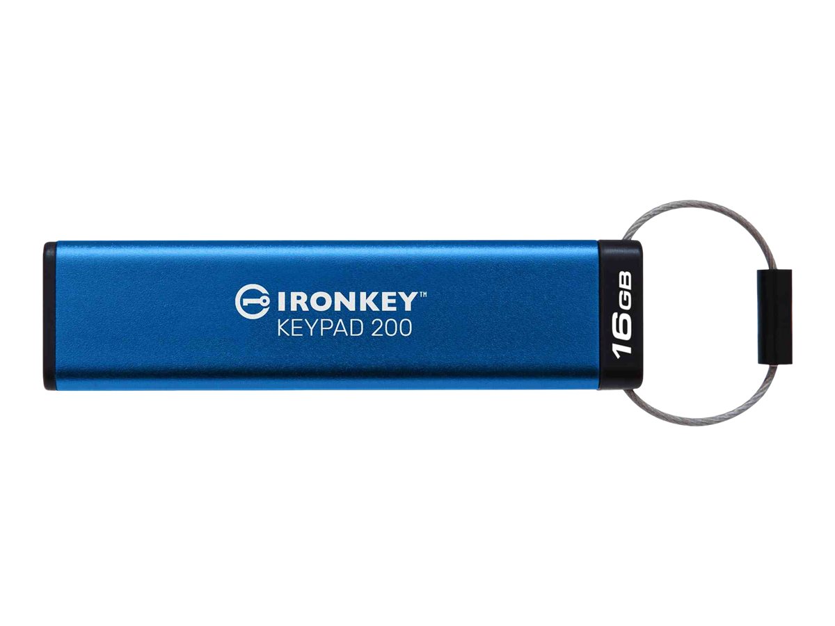 Kingston IronKey Keypad 200 - drive flash USB - 16 GB