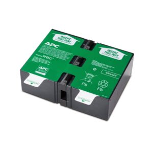 APC Replacement Battery Cartridge #166 - Bateria UPS - 1 bateria x - ácido de chumbo - 180 Wh - preto - para Back-UPS Pro BR1600MI