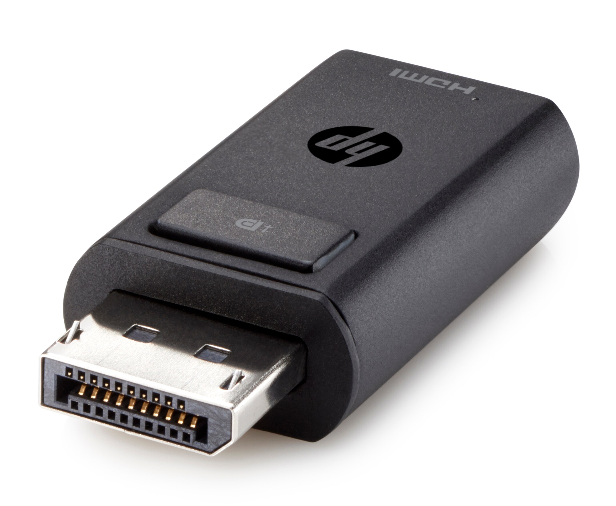 HP DisplayPort to HDMI Adapter - Adaptador de vídeo - DisplayPort macho para HDMI fêmea - para EliteBook 8770, ProBook 64X G4, 650 G5, ZBook 14 G2, 14u G4, 15 G2, 15u G2, 15u G4, 17 G3