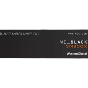 WD_BLACK SN850X NVMe SSD WDBB9G0080BNC - SSD - encriptado - 8 TB - interna - M.2 2280 - PCIe 4.0 (NVMe) - TCG Opal Encryption 2.01