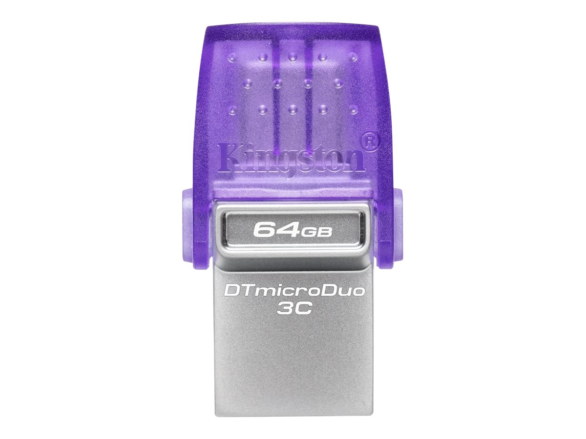Kingston DataTraveler microDuo 3C - drive flash USB - 64 GB