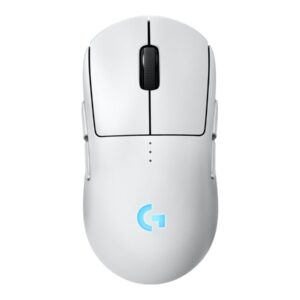 Logitech G PRO 2 - Rato - gaming - destros e canhotos - óptico - 8 botões - sem fios, com cabo - 2.4 GHz, USB - recetor USB Logitech LIGHTSPEED - branco