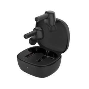 Belkin SoundForm Pulse - Auscultadores sem fios com microfonoe - intra-auricular - bluetooth - cancelamento de ruído activo - preto
