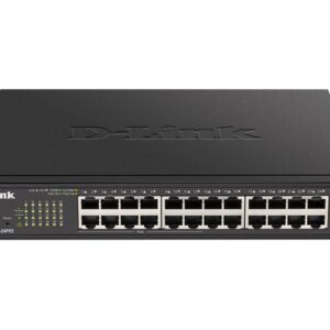 D-Link DGS 1100-24PV2 - interruptor - 24 portas - inteligente - montável em trilho