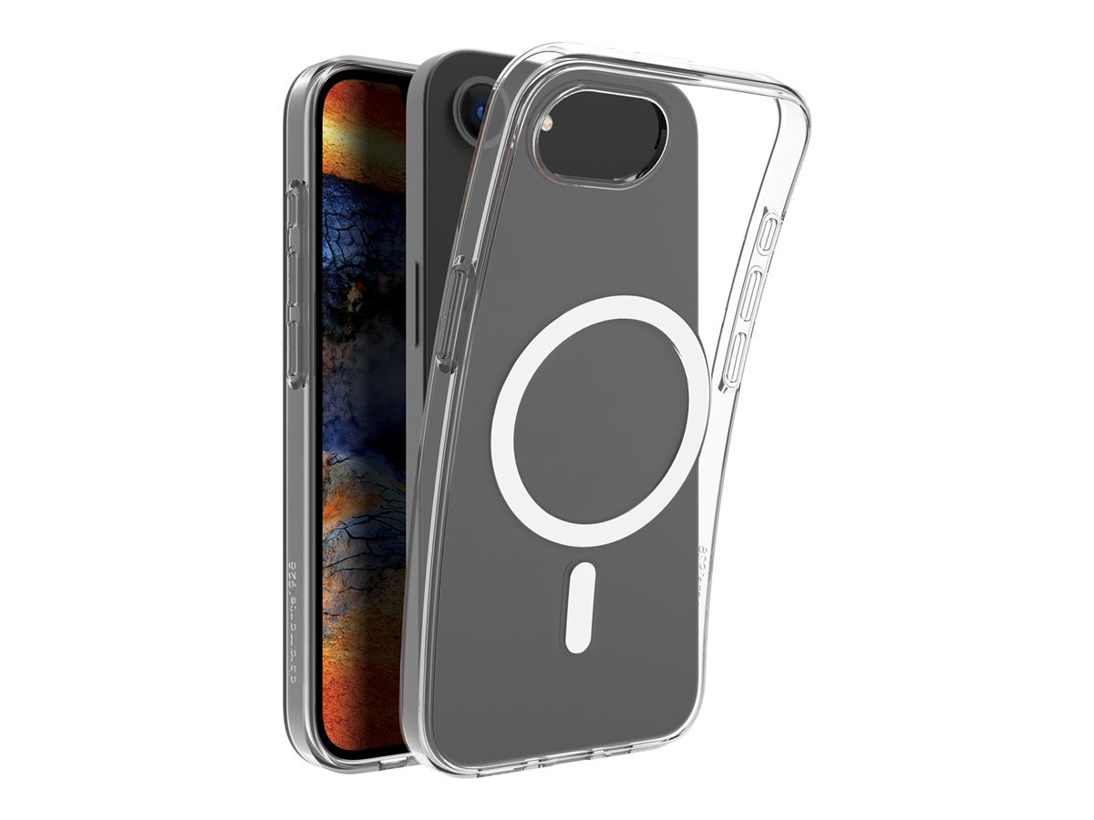 dbramante1928 Greenland Pro - Tampa posterior para telemóvel - compatibilidade MagSafe - plástico - claro - para Apple iPhone 16e