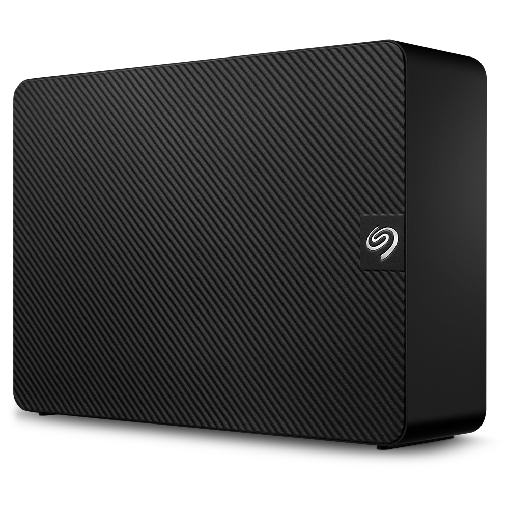 Seagate Expansion Desktop STKP4000400 - Disco rígido - 4 TB - externa (desktop) - USB 3.0 - preto - com Seagate Rescue Data Recovery