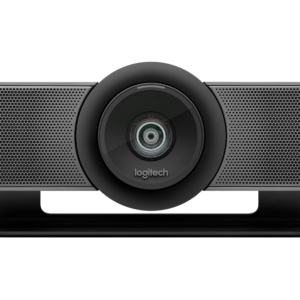 Logitech MeetUp - Câmara de conferência - painel / inclinação - a cores - 3840 x 2160 - áudio - sem fios - Bluetooth LE / NFC - USB 3.0 - MJPEG