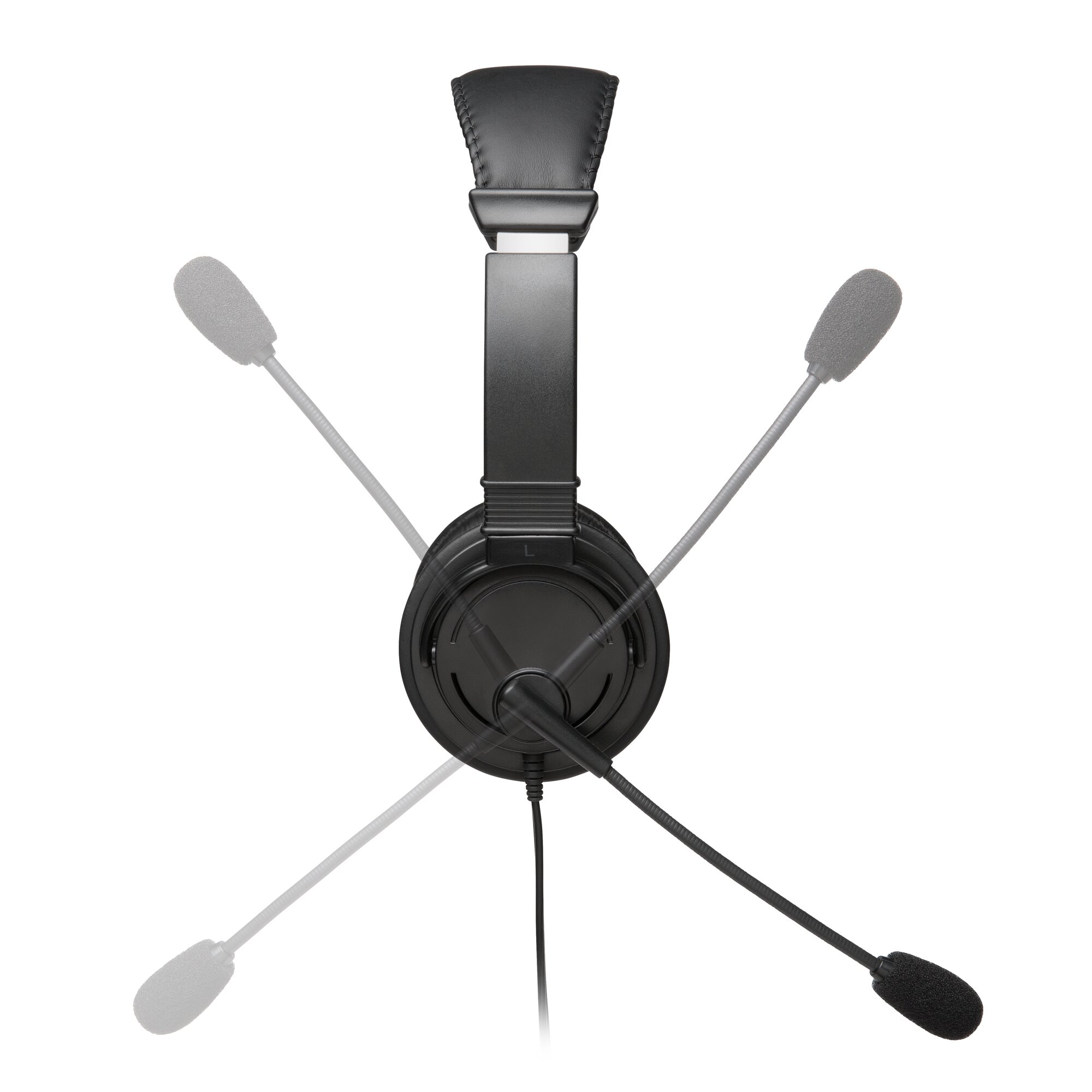 Kensington USB Hi-Fi Headphones with Mic - Auscultadores - no ouvido - com cabo - USB-A - preto - Image 3