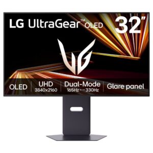 LG UltraGear 32GX850A-B - GX850A Series - monitor OLED - gaming - 32" (31.5" visível) - 3840 x 2160 4K UHD (2160p) @ 165 Hz - 1300 cd/m² - 1500000:1 - DisplayHDR 400 True Black - 0.03 ms - 2xHDMI, DisplayPort