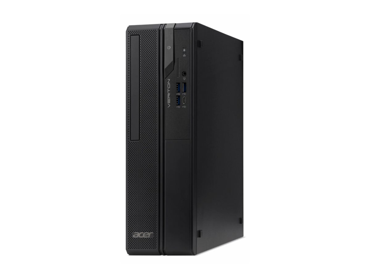 Acer Veriton X2 VX2723G - Torre compacta Core i5 i5-14400 / até 4.7 GHz - RAM 16 GB - SSD 512 GB - UHD Graphics 730 - Gigabit Ethernet, IEEE 802.11ax (Wi-Fi 6E), Bluetooth 5.3 - Win 11 Pro - monitor: nenhum
