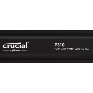 Crucial P310 - SSD - 2 TB - interna - M.2 2280 - PCIe 4.0 x4 (NVMe) - dissipador de calor integrado