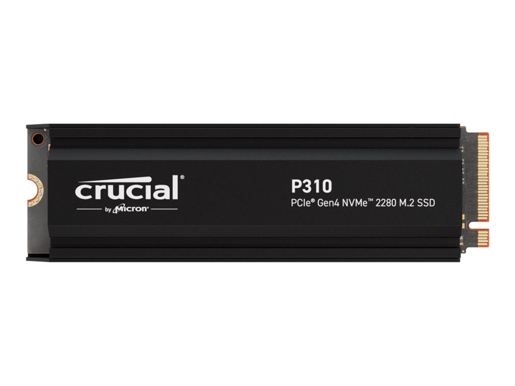 Crucial P310 - SSD - 2 TB - interna - M.2 2280 - PCIe 4.0 x4 (NVMe) - dissipador de calor integrado