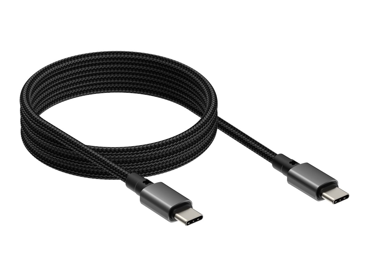 Vision Techconnect - Cabo USB - USB-C (M) para USB-C (M) - USB 3.2 - 5 A - 1 m - magnético - preto