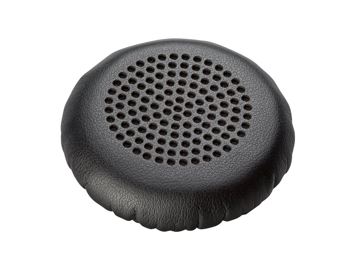 Poly - Almofada de ouvido para auricular - grande, couro sintético - Replaces Poly SKU 88832-01