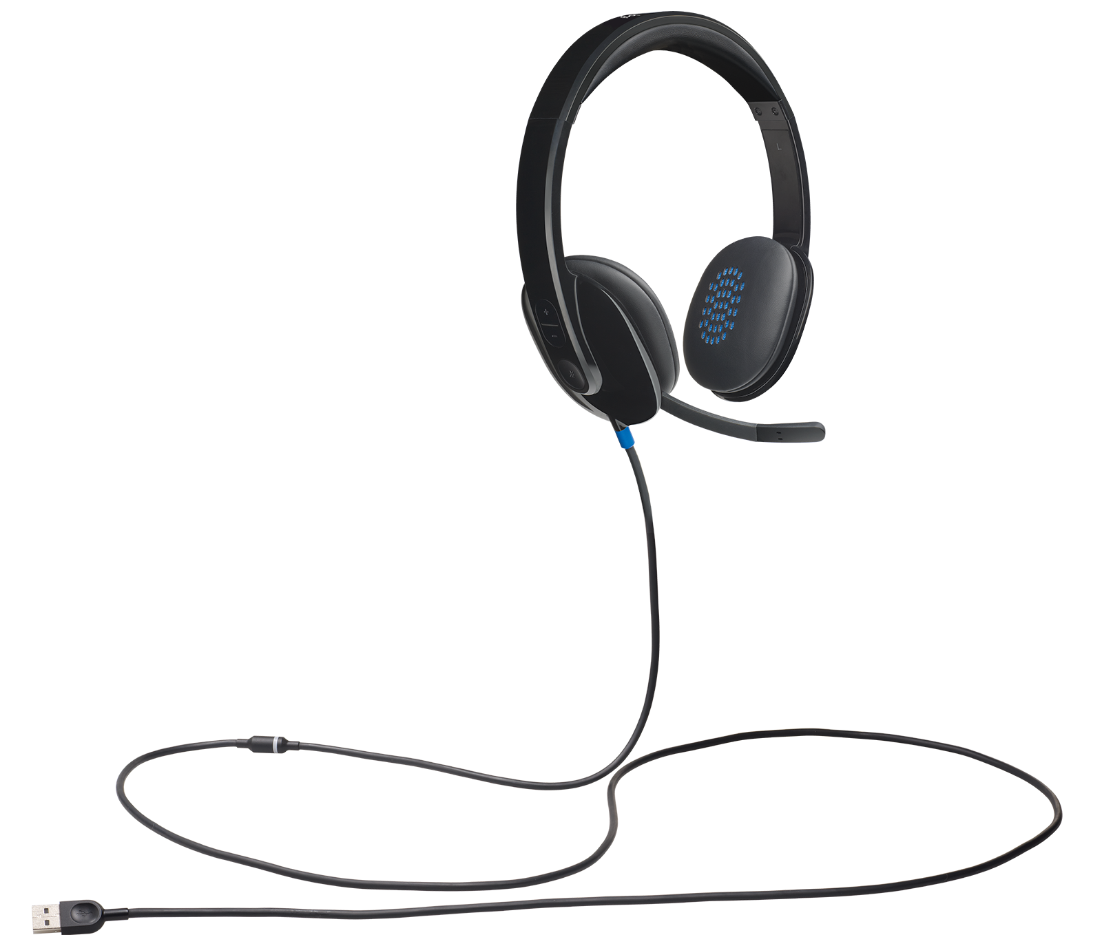 Logitech USB Headset H540 - Auscultadores - no ouvido - com cabo - Image 4