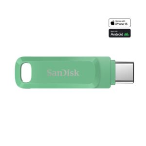SanDisk Ultra Dual Drive Go - Drive flash USB - 512 GB - USB 3.2 Gen 1 / USB-C - verde absinto