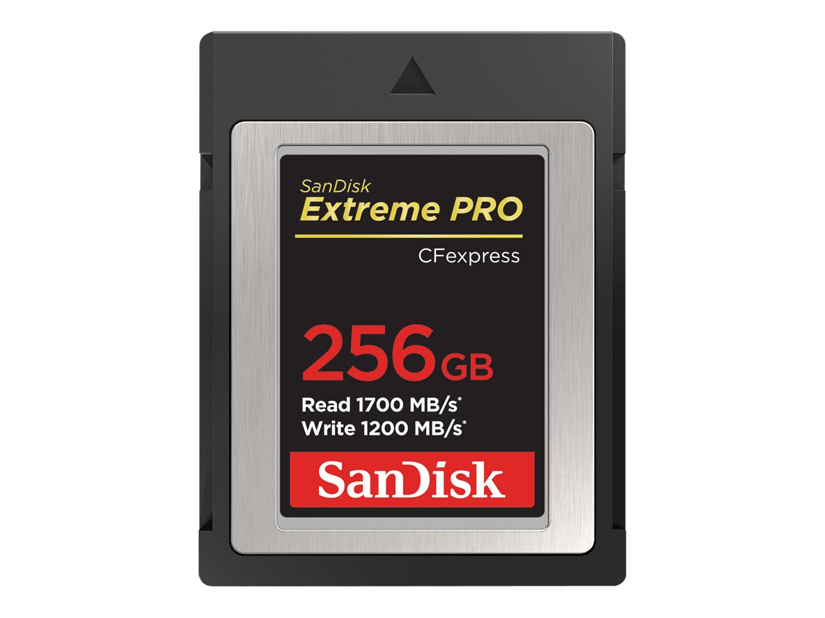 SanDisk Extreme Pro - Cartão de memória flash - 256 GB - CFexpress