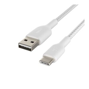 Belkin BoostCharge - Cabo USB - USB-C (M) para USB (M) - 2 m - branco
