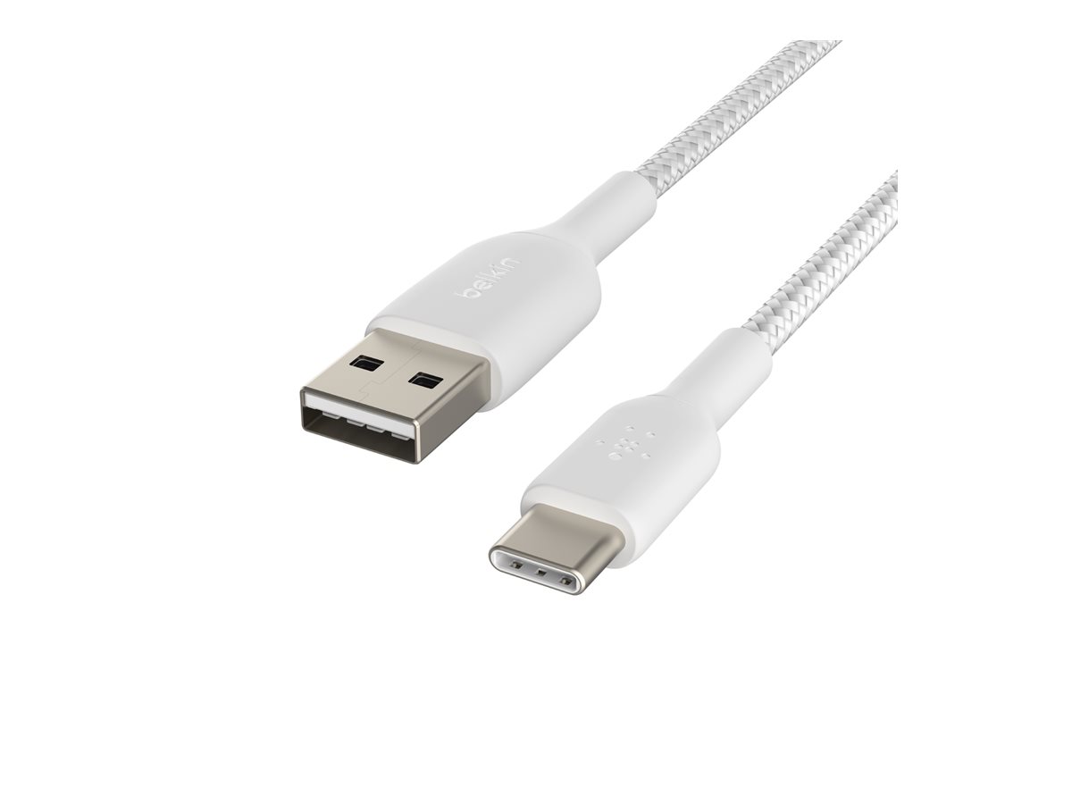 Belkin BoostCharge - Cabo USB - USB-C (M) para USB (M) - 2 m - branco