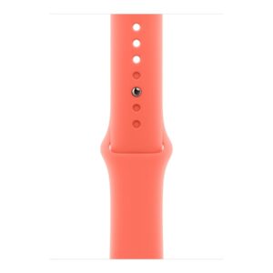 Apple - Fita para relógio inteligente - 46mm - M/L (para pulso de 160 - 210 mm) - tangerina