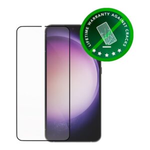 dbramante1928 Eco-shield - Protector de ecrã para telemóvel - cor da moldura preto - para Samsung Galaxy S23