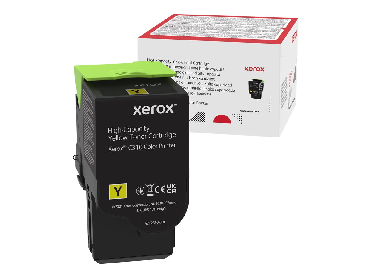 Xerox - Alta capacidade - amarelo - original - cartucho de toner - para Xerox C310/DNI, C310/DNIM, C310V_DNI, C310V_DNIUK, C315/DNI, C315V_DNI, C315V_DNIUK - Image 2