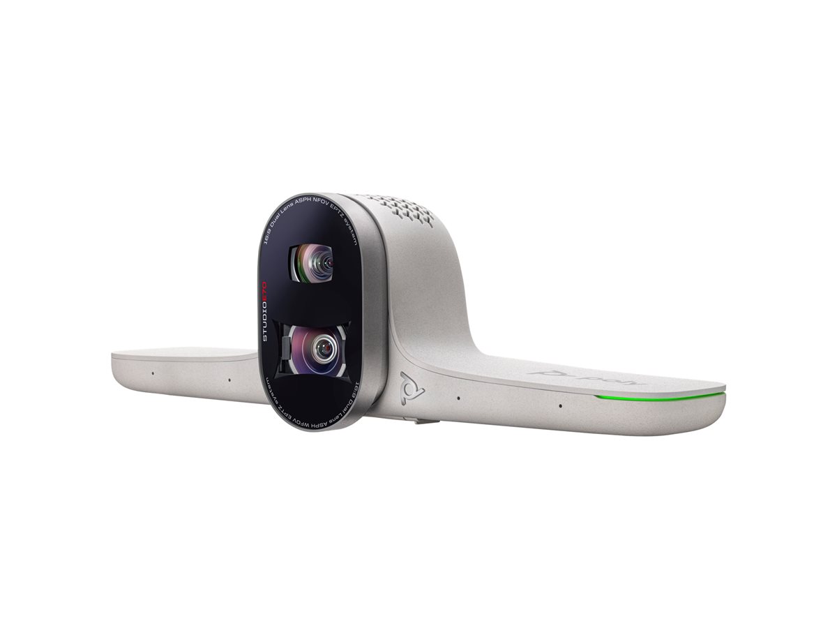 Poly Studio E70 - Câmara de conferência - a cores - 2 x 20.000.000 pixels - 3840 x 2160 - 4K, 2160p - LAN - USB-C - DC 12 V / PoE - Replaces Poly SKU 2200-87090-001