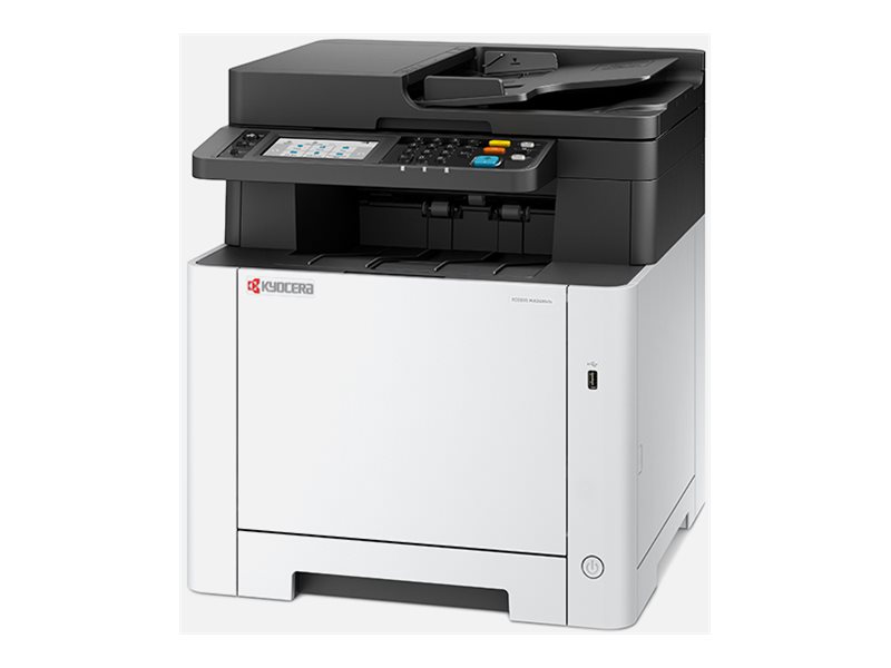 Kyocera ECOSYS MA2600CFX - Impressora multi-funções - a cores - laser - Legal (216 x 356 mm)/A4 (210 x 297 mm) (original) - A4/Legal (media) - até 26 ppm (cópia) - até 26 ppm (impressão) - 300 folhas - 33.6 Kbps - host USB, USB 2.0, Gigabit LAN