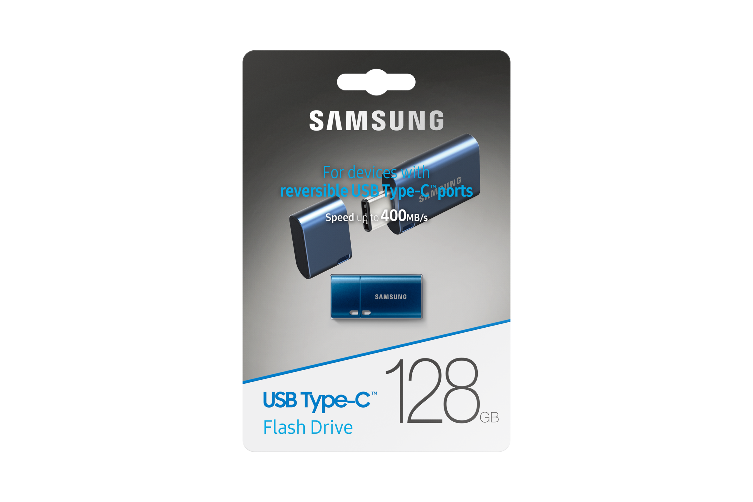 Samsung MUF-128DA - Drive flash USB - 128 GB - USB-C 3.2 Gen 1 - azul - Image 9