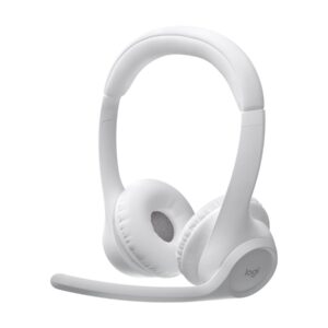 Logitech Zone 300 - Auscultadores - no ouvido - bluetooth - sem fios - branco sujo