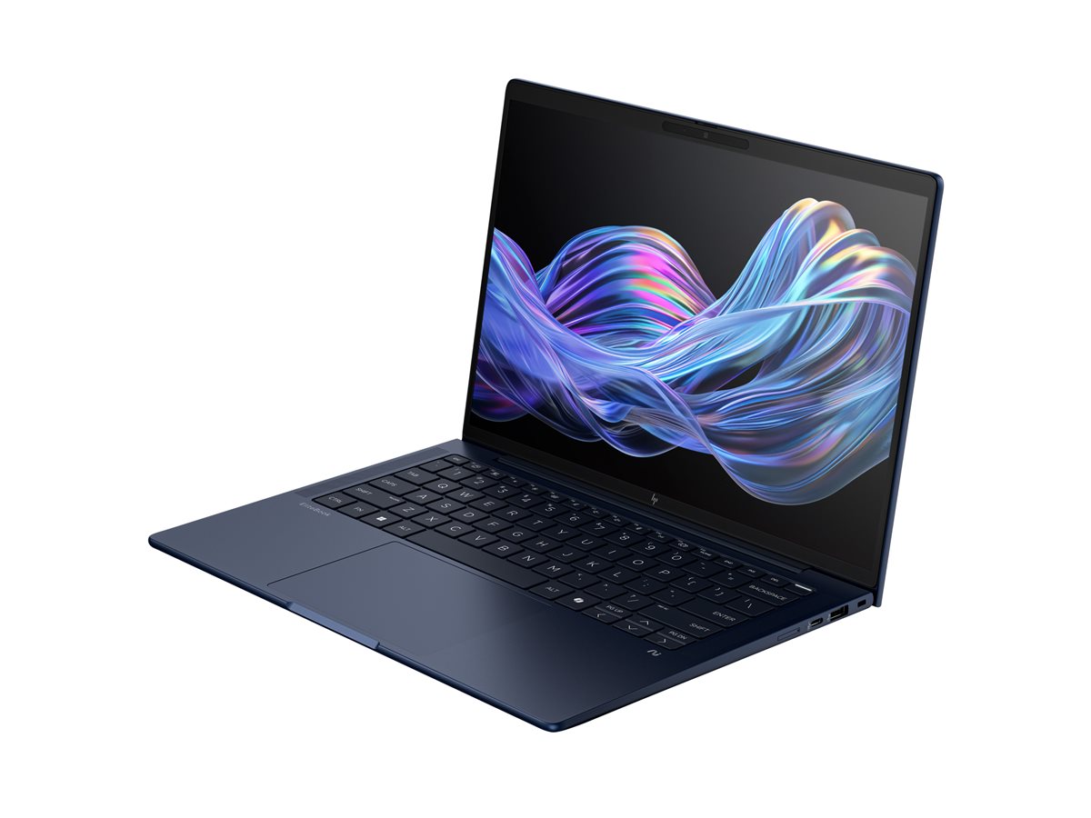 HP EliteBook X G1i Notebook Next Gen AI - Copilot+ PC - design de dobradiças de 177 graus - Intel Core Ultra 7 - 258V / até 4.8 GHz - Win 11 Pro - Intel Arc Graphics 140V - 32 GB RAM - 1 TB SSD NVMe - 14" IPS 2560 x 1600 (2.500) @ 120 Hz - Wi-Fi 7, B