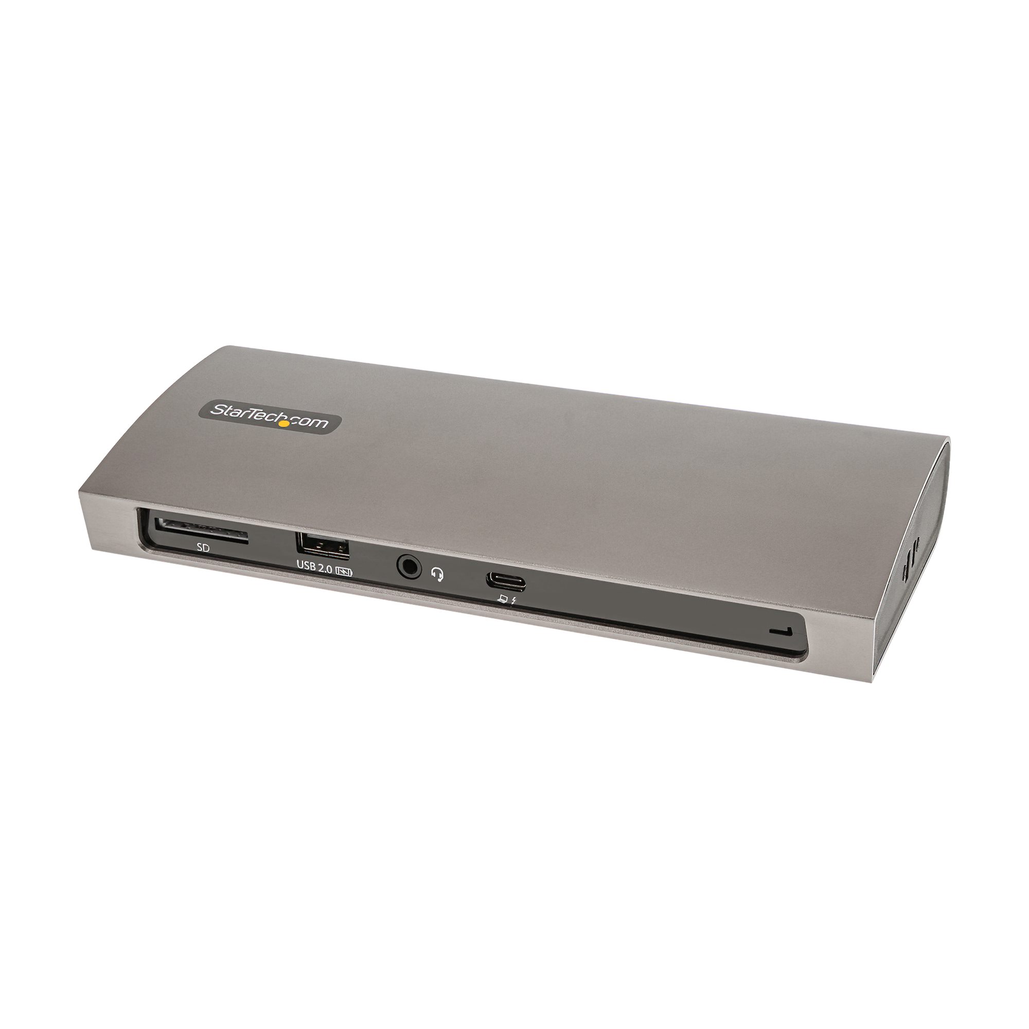 StarTech.com Thunderbolt 4 Dock, 96W Power Delivery, Single 8K/Dual Monitor 4K 60Hz, 3xTB4/USB4 ports, 4xUSB-A, SD, GbE, Thunderbolt 4 Docking Station for Windows or TB3 MacBook, 0.8m - Estação de engate - Thunderbolt 4 - 3 x Thunderbolt - 1GbE