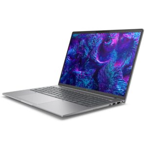 HP ZBook 8 G1i Mobile Workstation - AI PC - Intel Core Ultra 7 - 255H / até 5.1 GHz - Win 11 Pro - Arc Graphics 140T - 32 GB RAM - 1 TB SSD NVMe - 16" IPS HP SureView 5 1920 x 1200 - Gigabit Ethernet - Wi-Fi 7, Bluetooth - prateado meteoro - kbd: Por