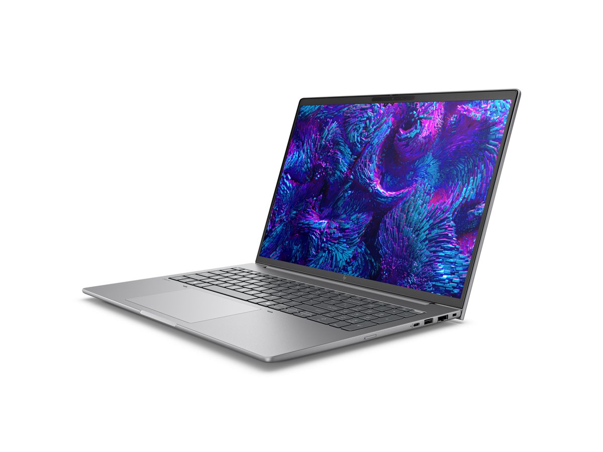HP ZBook 8 G1i Mobile Workstation - AI PC - Intel Core Ultra 7 - 255H / até 5.1 GHz - Win 11 Pro - Arc Graphics 140T - 32 GB RAM - 1 TB SSD NVMe - 16" IPS HP SureView 5 1920 x 1200 - Gigabit Ethernet - Wi-Fi 7, Bluetooth - prateado meteoro - kbd: Por