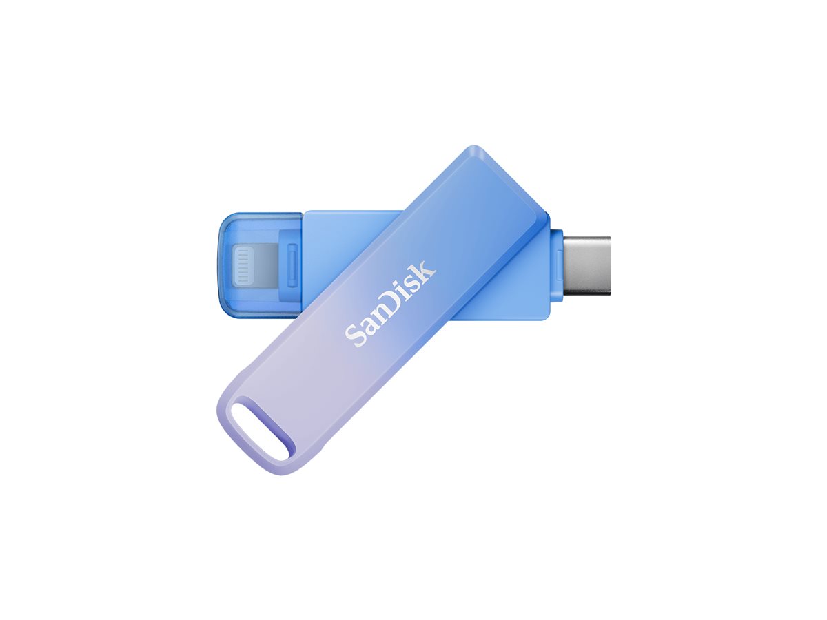 SanDisk Creator Phone Drive - Drive flash USB - 128 GB - USB-C / Lightning