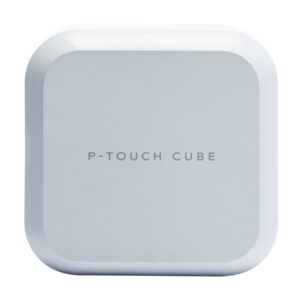 Brother P-Touch Cube Plus PT-P710BTH - Impressora de etiquetas - tranferência térmica - Rolo (2,4 cm) - 180 x 360 dpi - até 20 mm/ s - USB 2.0, Bluetooth 2.1 EDR - cortador