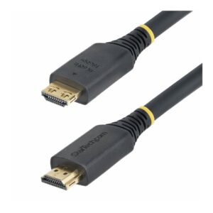 StarTech.com - High Speed - cabo HDMI - HDMI macho para HDMI macho - 7 m - blindado - preto - sem halogéneo, passivo, suporte 4K60Hz, suporte a 1440p (UWQHD) 144Hz, suporte para 1080p a 240Hz