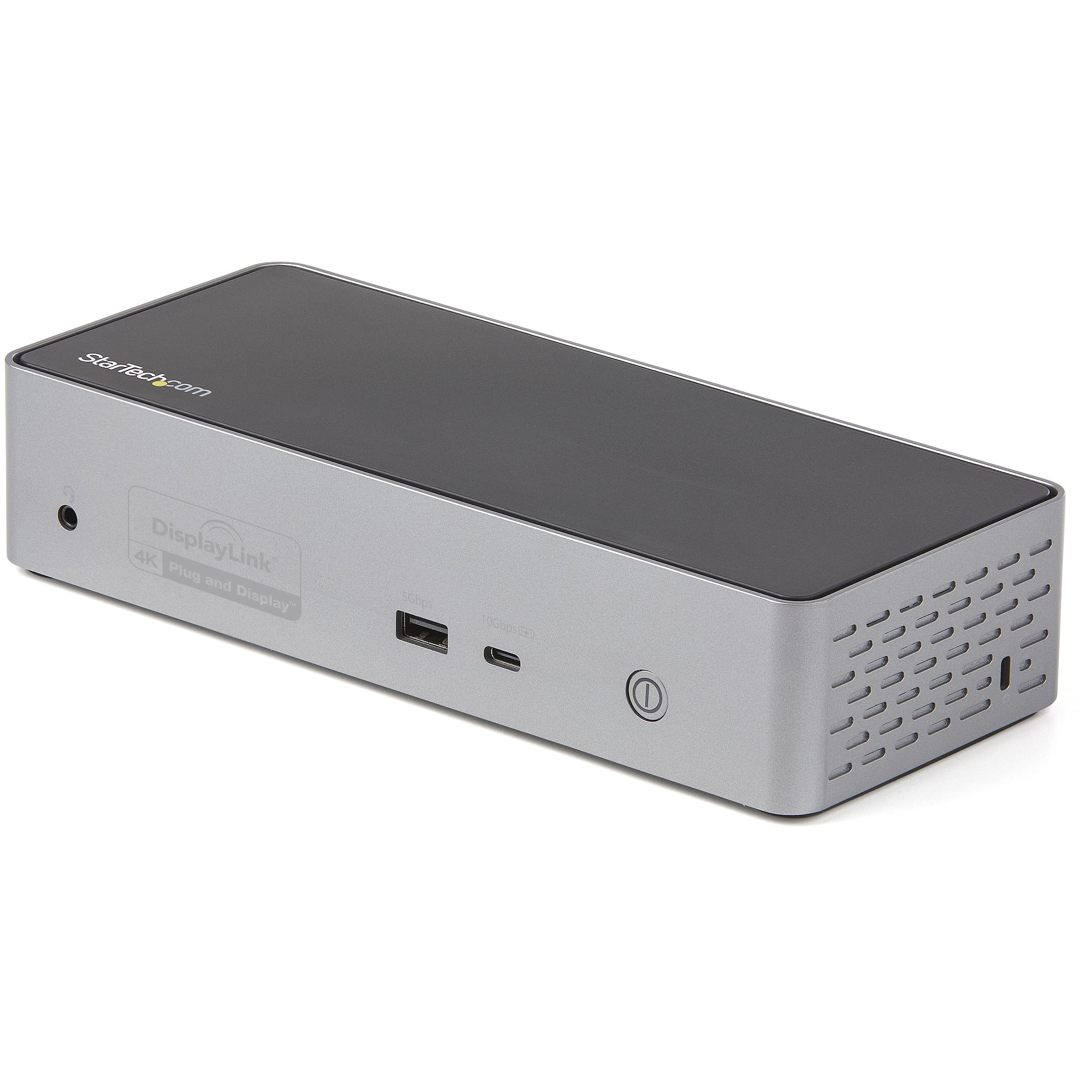 StarTech.com USB-C Dock, 4K 60Hz Quad Monitor DisplayPort & HDMI, Universal USB C Docking Station with 100W Power Delivery Charging, USB Hub w/ 1x USB Type-C & 3x USB-A, Ethernet, Audio - Thunderbolt 3 Compatible (DK31C4DPPDUE) - Estação de engate -