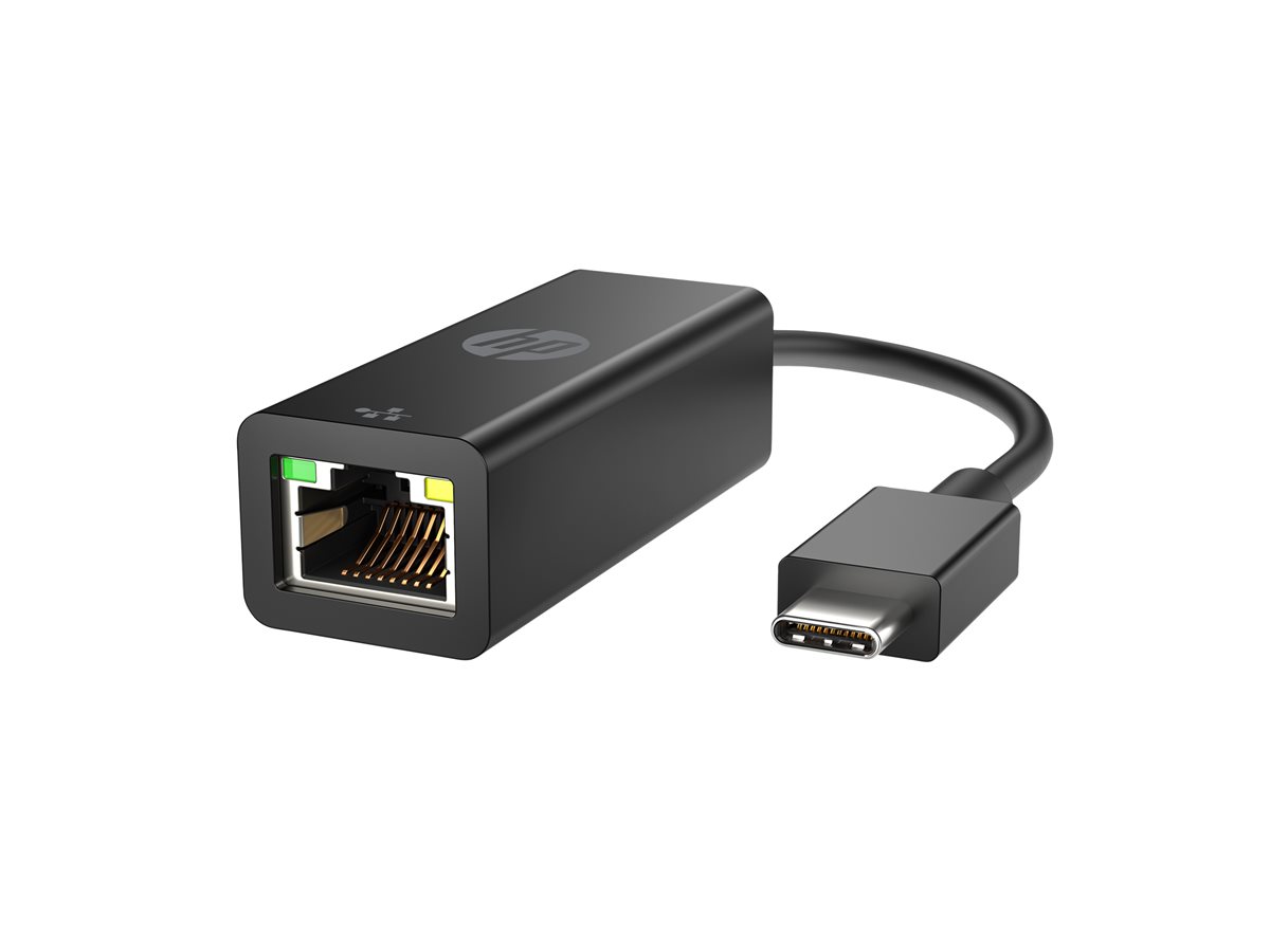 HP USB-C to RJ45 Adapter G2 - adaptador de rede - USB-C - Gigabit Ethernet x 1