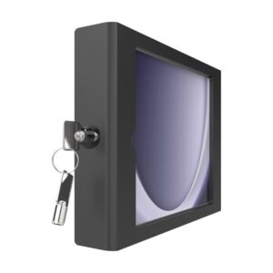 Compulocks Galaxy Tab A9 Apex Enclosure Wall Mount - Cobertura - para tablet - bloqueável - alumínio de alto-nível - preto - tamanho de tela: 8.7" - montável em parede - para Samsung Galaxy Tab A9