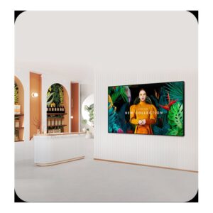 Samsung QM43C - 43" Classe Diagonal QMC Series ecrã LCD com luz de fundo LED - Crystal UHD - sinalização digital - Tizen OS - 4K UHD (2160p) 3840 x 2160