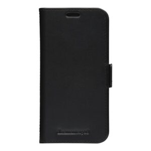 dbramante1928 Copenhagen Slim - Capa flip cover para telemóvel - couro com granulação plena - preto - para Apple iPhone 12, 12 Pro