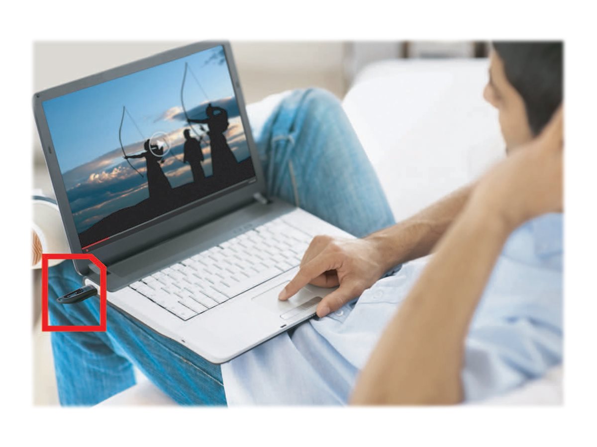 SanDisk uDiskOnChip - Drive flash USB - 64 GB - USB 3.0 - preto suave