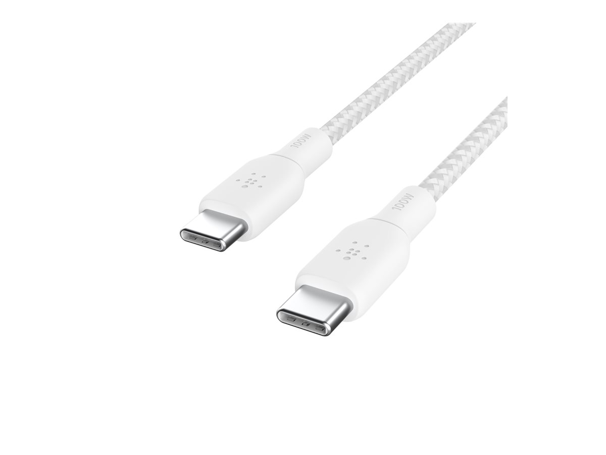 Belkin BoostCharge - Cabo USB - USB-C (M) para USB-C (M) - 2 m - branco - Image 2